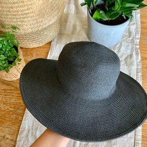 Navy Floppy Sunhat